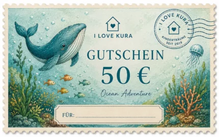 I LOVE KURA Gutschein 50 € - 50 OCEAN_ADVENTURE