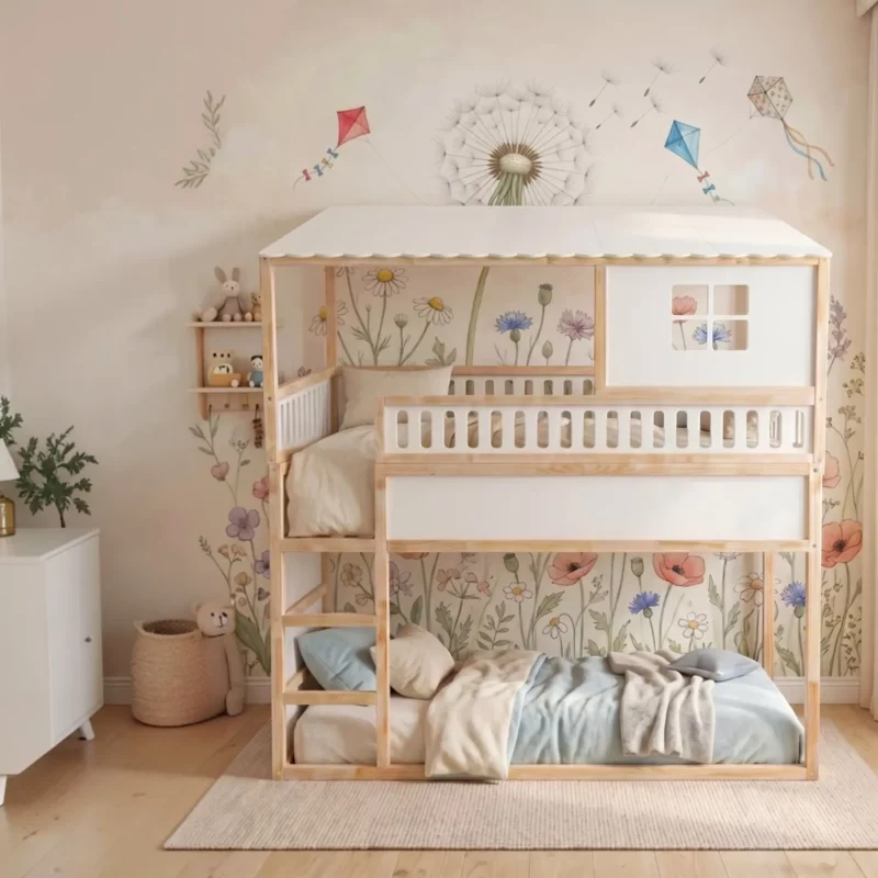 IKEA KURA Bett Hausbett mit einem Fenster Little Mountain Plus