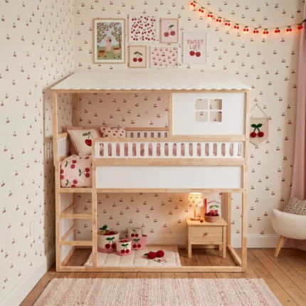 IKEA KURA Bett Hausbett mit einem Fenster Little Mountain Plus