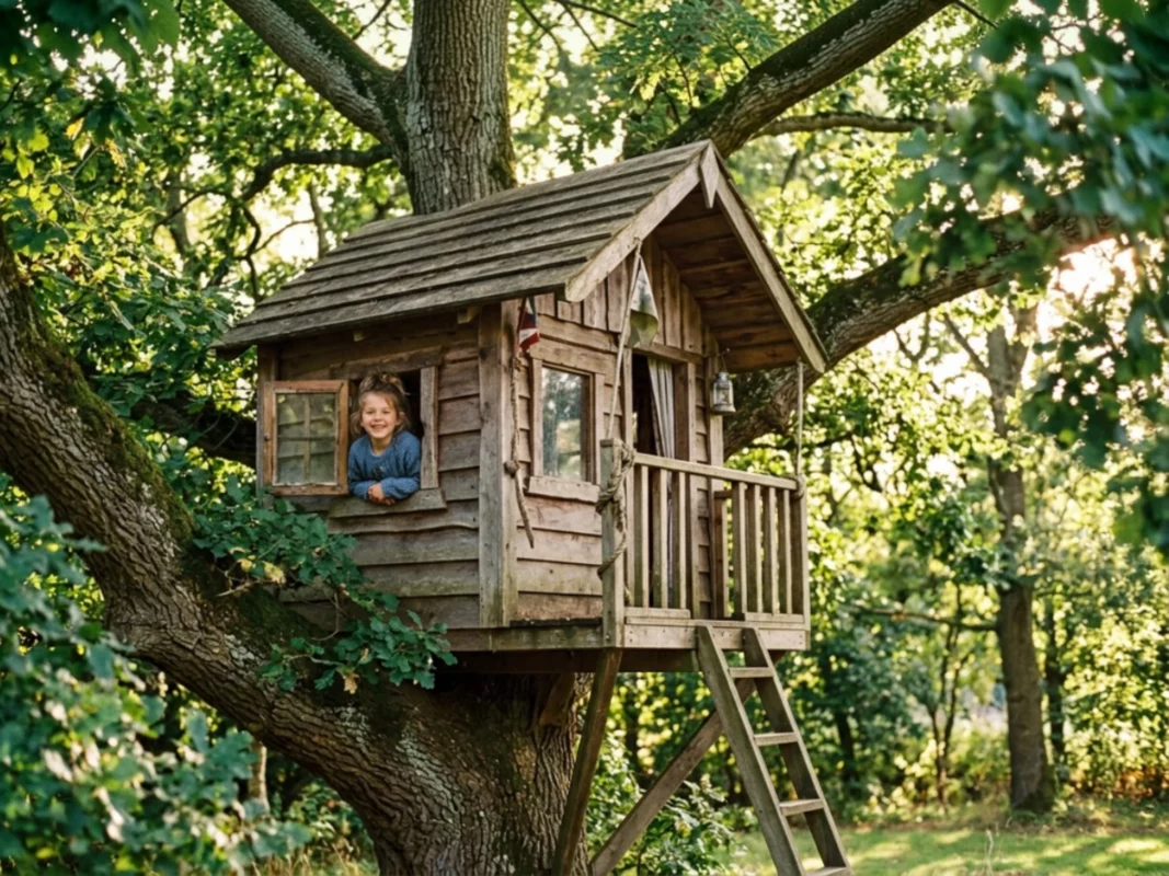 Warum träumen Kinder von einem Baumhaus